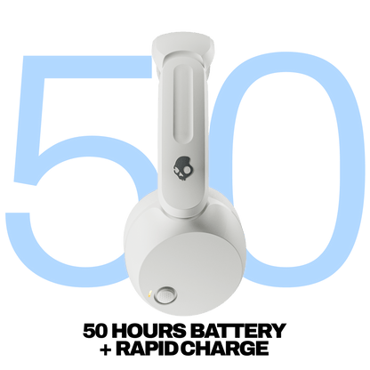 Skullcandy Icon 180 Wireless On-Ear Headphones - Bone