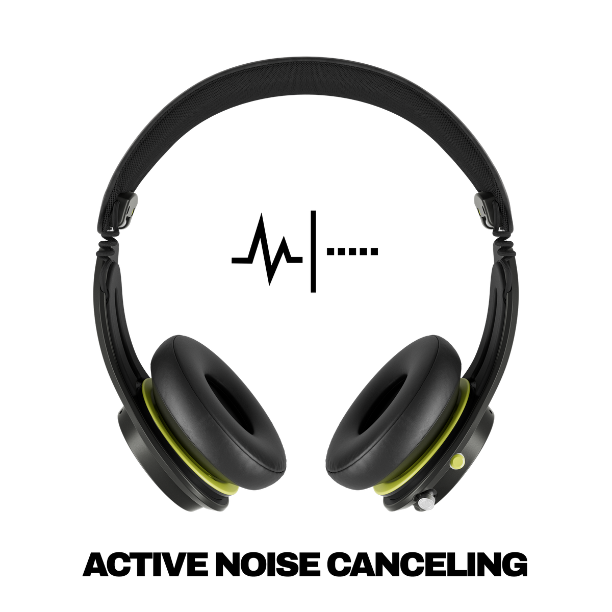 Skullcandy Icon ANC Wireless Noise Cancelling On-Ear Headphones - True Black