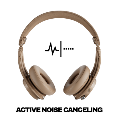 Skullcandy Icon ANC Wireless Noise Cancelling On-Ear Headphones - Primer Tan