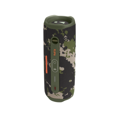JBL Flip 6 Portable Waterproof Bluetooth Speaker - Squad Camo