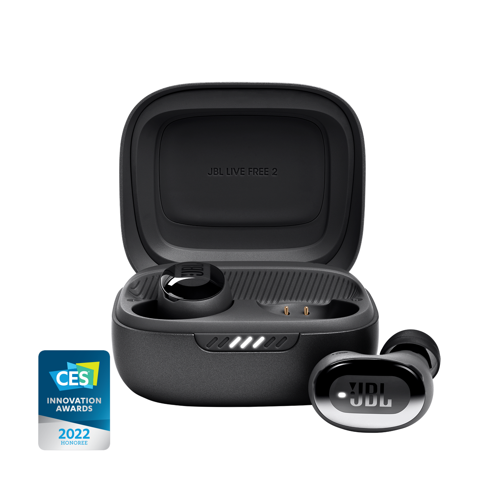 JBL Live Free 2 True Wireless Noise Cancelling Earbuds - Black