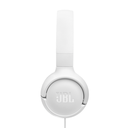 JBL Tune 520C Wired USB-C On-Ear Headphones - White
