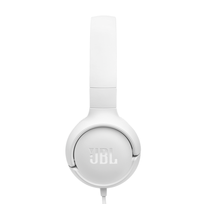 JBL Tune 520C Wired USB-C On-Ear Headphones - White
