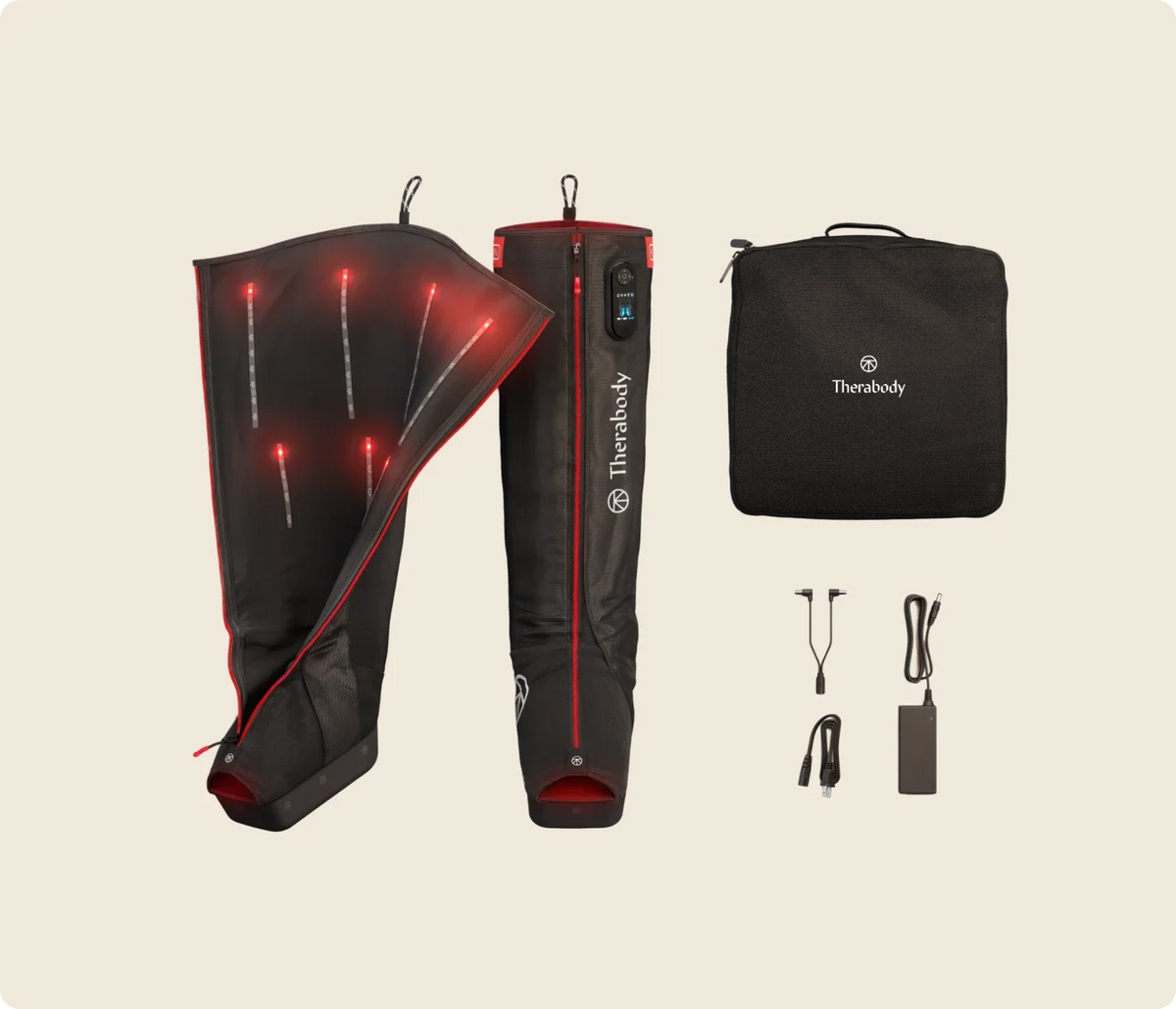 Therabody JetBoots PRO Plus Heated LED Compression Recovery Boots - Long