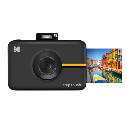 Kodak Step Touch Instant Print Camera, 13MP, 3.5" Touchscreen - Black