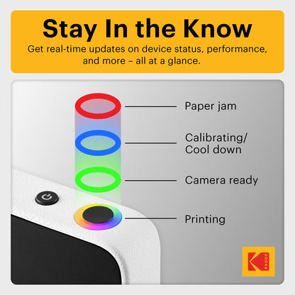 Kodak Printomatic+ Instant Print Digital Camera - Black