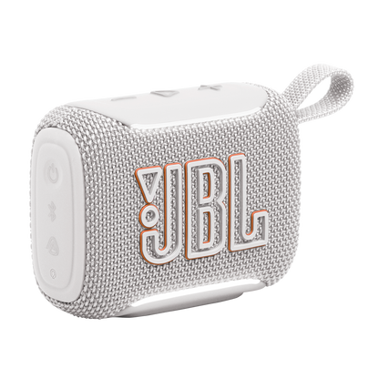 JBL Go 5 Ultra Portable Waterproof Bluetooth Speaker - White