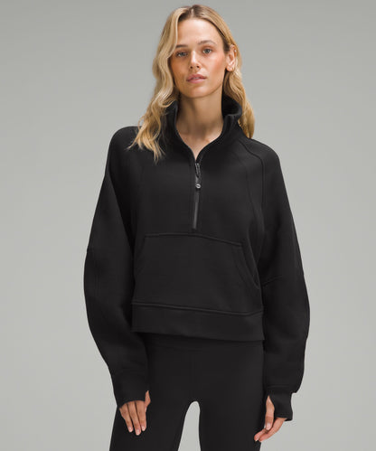 lululemon Women's Scuba Oversized Funnel-Neck Half-Zip