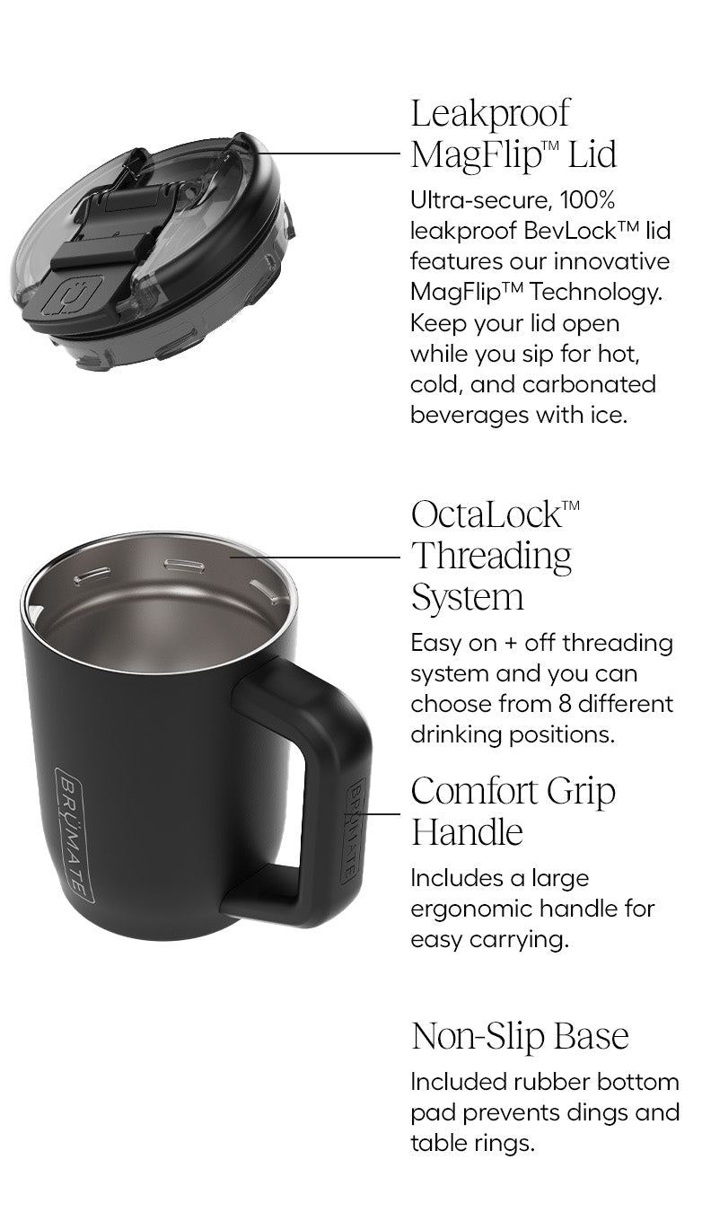 BruMate Muv 15 oz Leakproof Insulated Mug