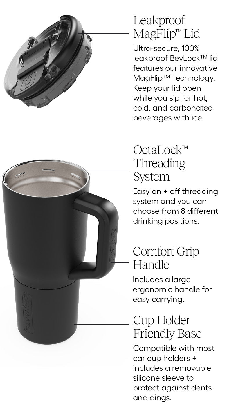 BruMate Muv 25 oz Leakproof Insulated Mug