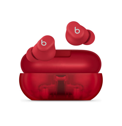 Beats Solo Buds True Wireless Earbuds - Transparent Red