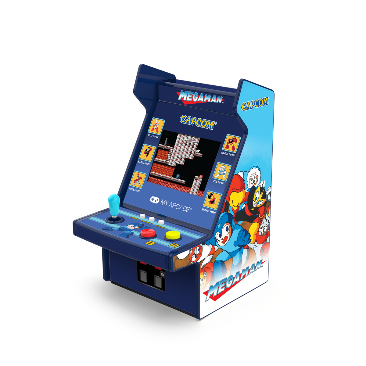 My Arcade Micro Player Pro 6.8" Mega Man Portable Retro Arcade (6 Games in 1)