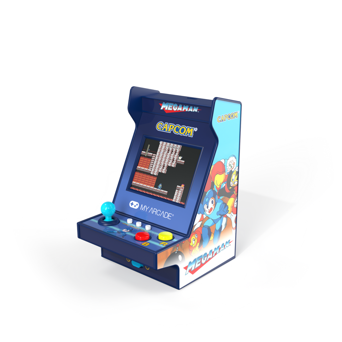 My Arcade Nano Player Pro 4.8" Mega Man Portable Retro Arcade (6 Games in 1)