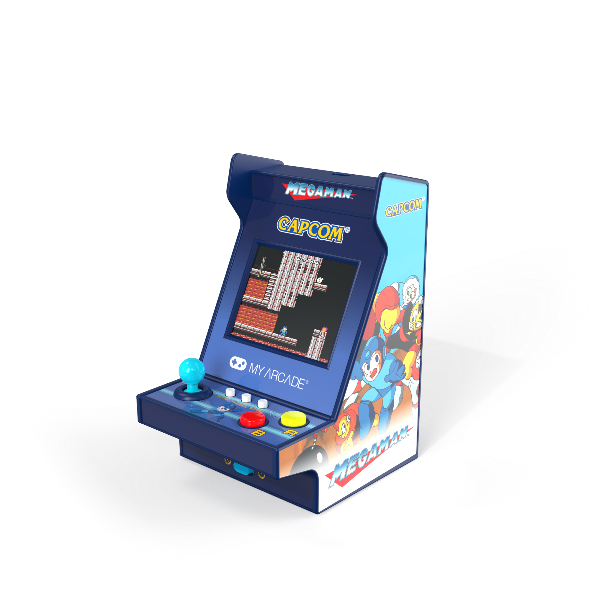My Arcade Nano Player Pro 4.8" Mega Man Portable Retro Arcade (6 Games in 1)