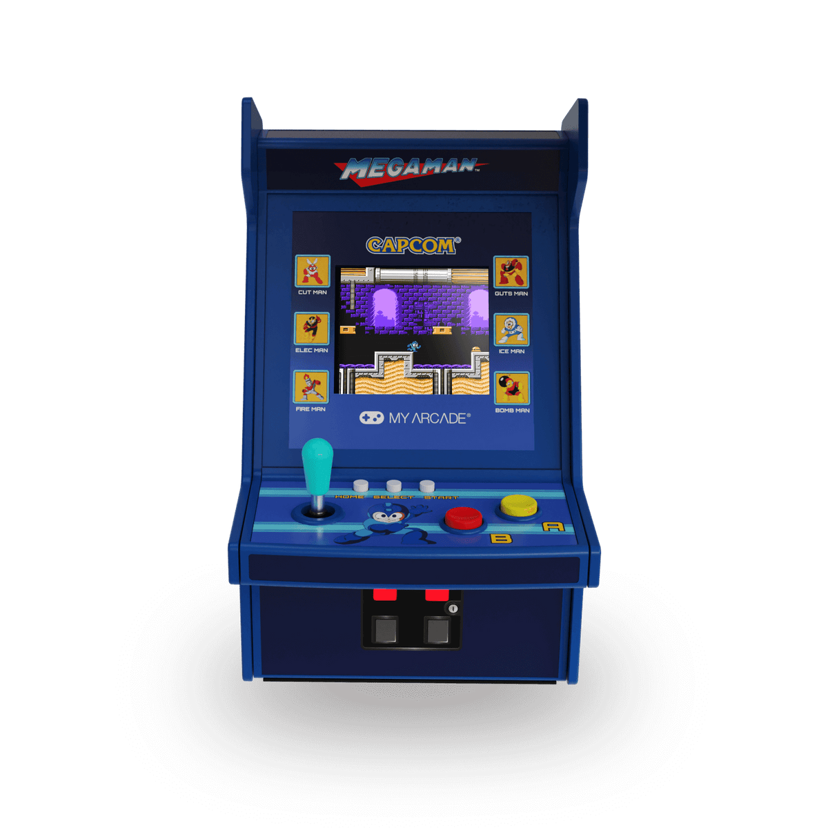 My Arcade Micro Player Pro 6.8" Mega Man Portable Retro Arcade (6 Games in 1)