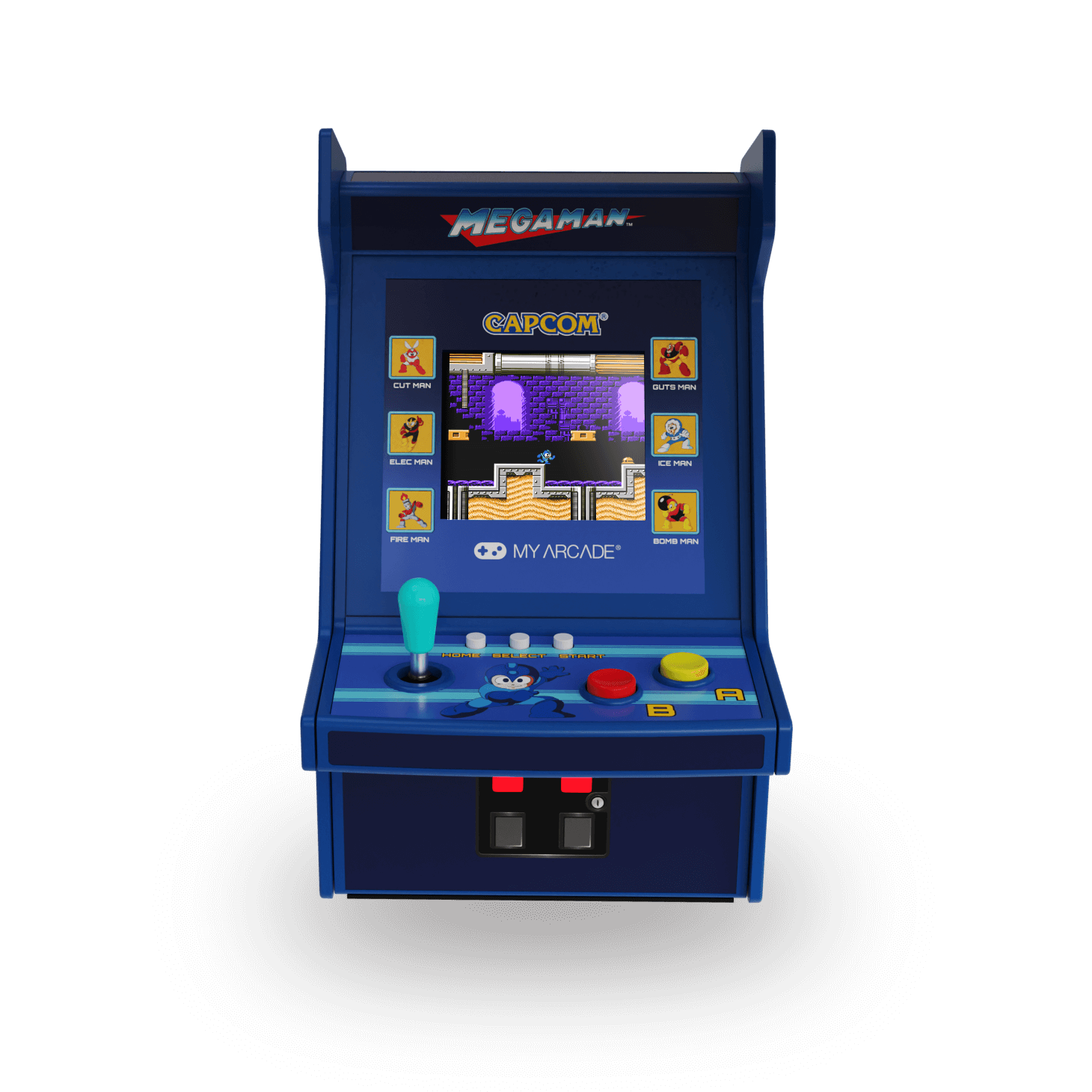 My Arcade Micro Player Pro 6.8" Mega Man Portable Retro Arcade (6 Games in 1)