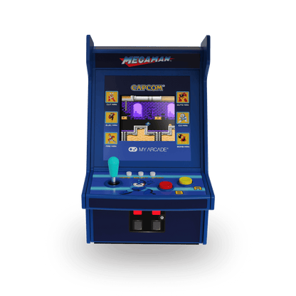 My Arcade Micro Player Pro 6.8" Mega Man Portable Retro Arcade (6 Games in 1)