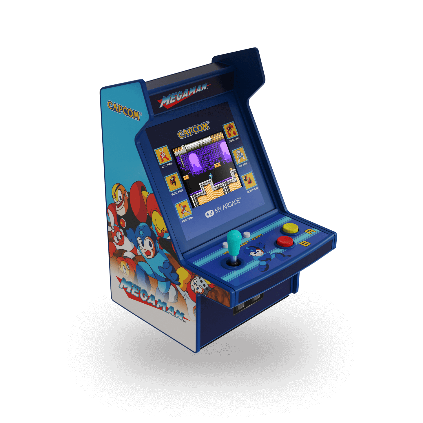 My Arcade Micro Player Pro 6.8" Mega Man Portable Retro Arcade (6 Games in 1)