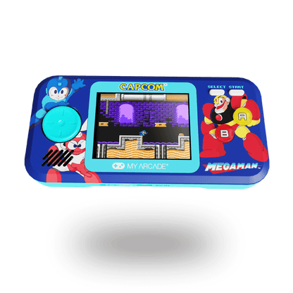 My Arcade Pocket Player Pro Mega Man Portable Gaming System with Travel Case (6 Games in 1)