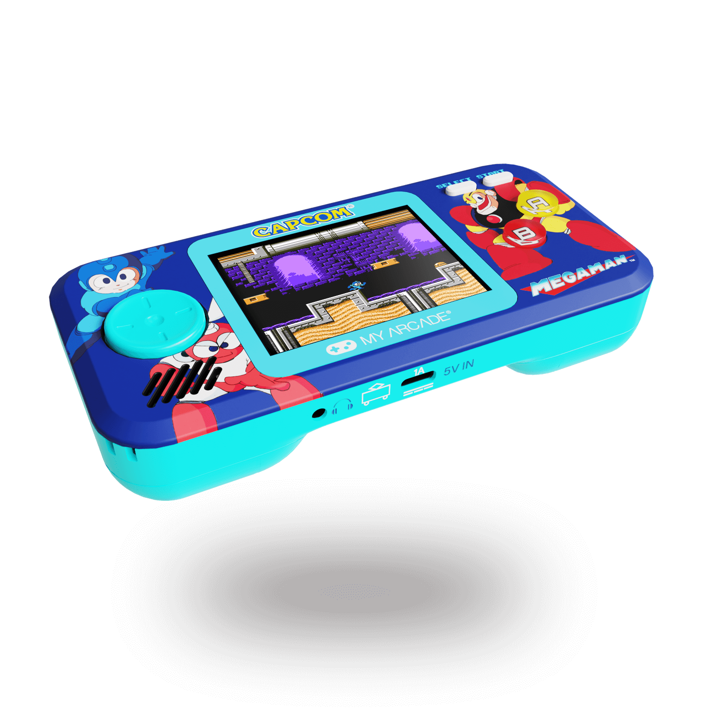 My Arcade Pocket Player Pro Mega Man Portable Gaming System (6 Games in 1)