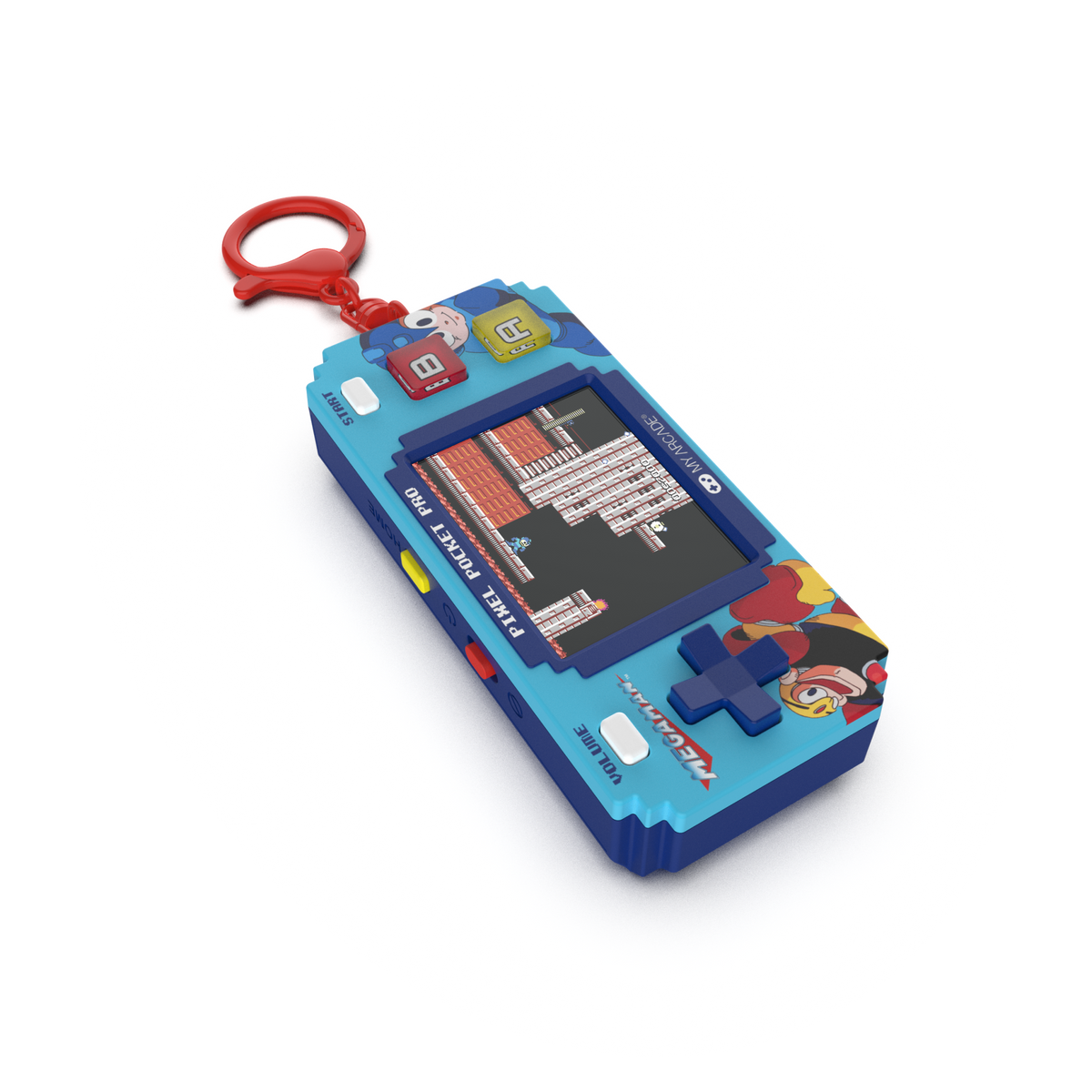 My Arcade Pixel Pocket Pro Mega Man Portable Gaming System (6 Games in 1)