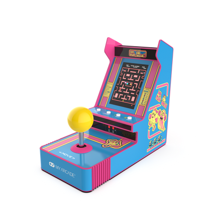 My Arcade Joystick Player 6.8" Ms. Pac-Man Portable Retro Arcade