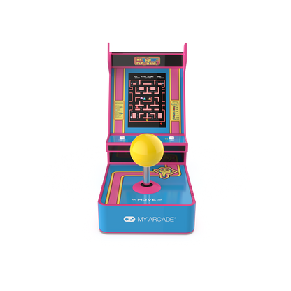 My Arcade Joystick Player 6.8" Ms. Pac-Man Portable Retro Arcade