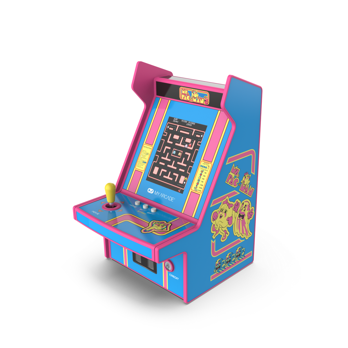 My Arcade Micro Player Pro 6.8" Ms. Pac-Man Portable Retro Arcade