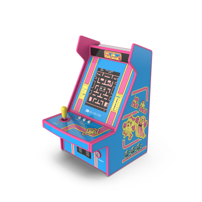 My Arcade Micro Player Pro 6.8" Ms. Pac-Man Portable Retro Arcade