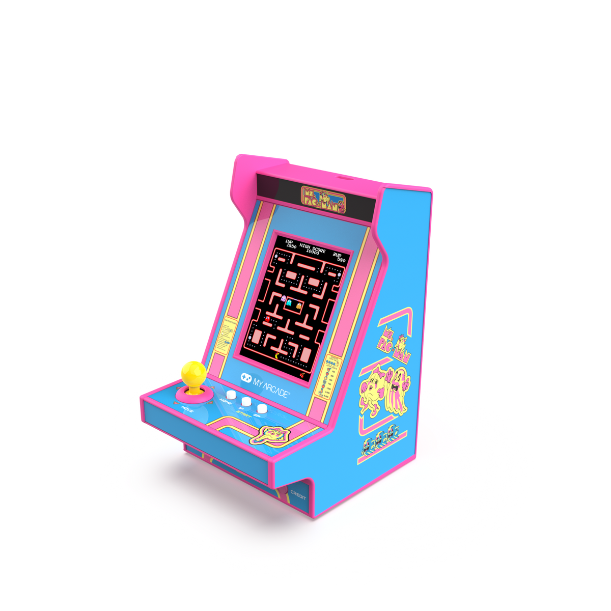 My Arcade Nano Player Pro 4.8" Ms. Pac-Man Portable Retro Arcade