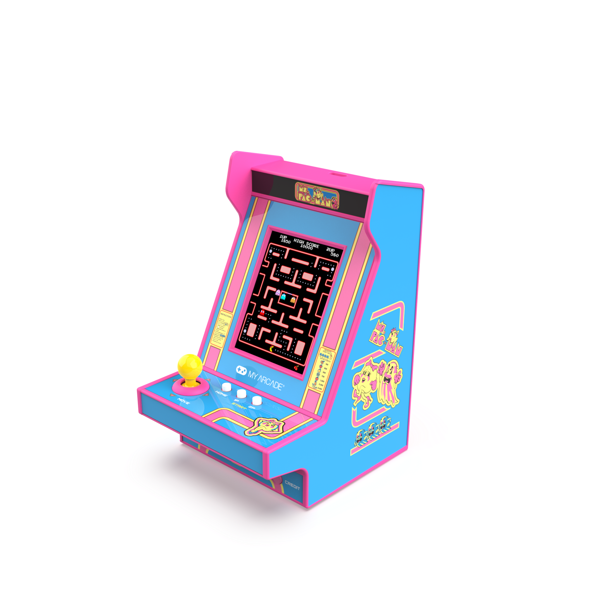 My Arcade Nano Player Pro 4.8" Ms. Pac-Man Portable Retro Arcade