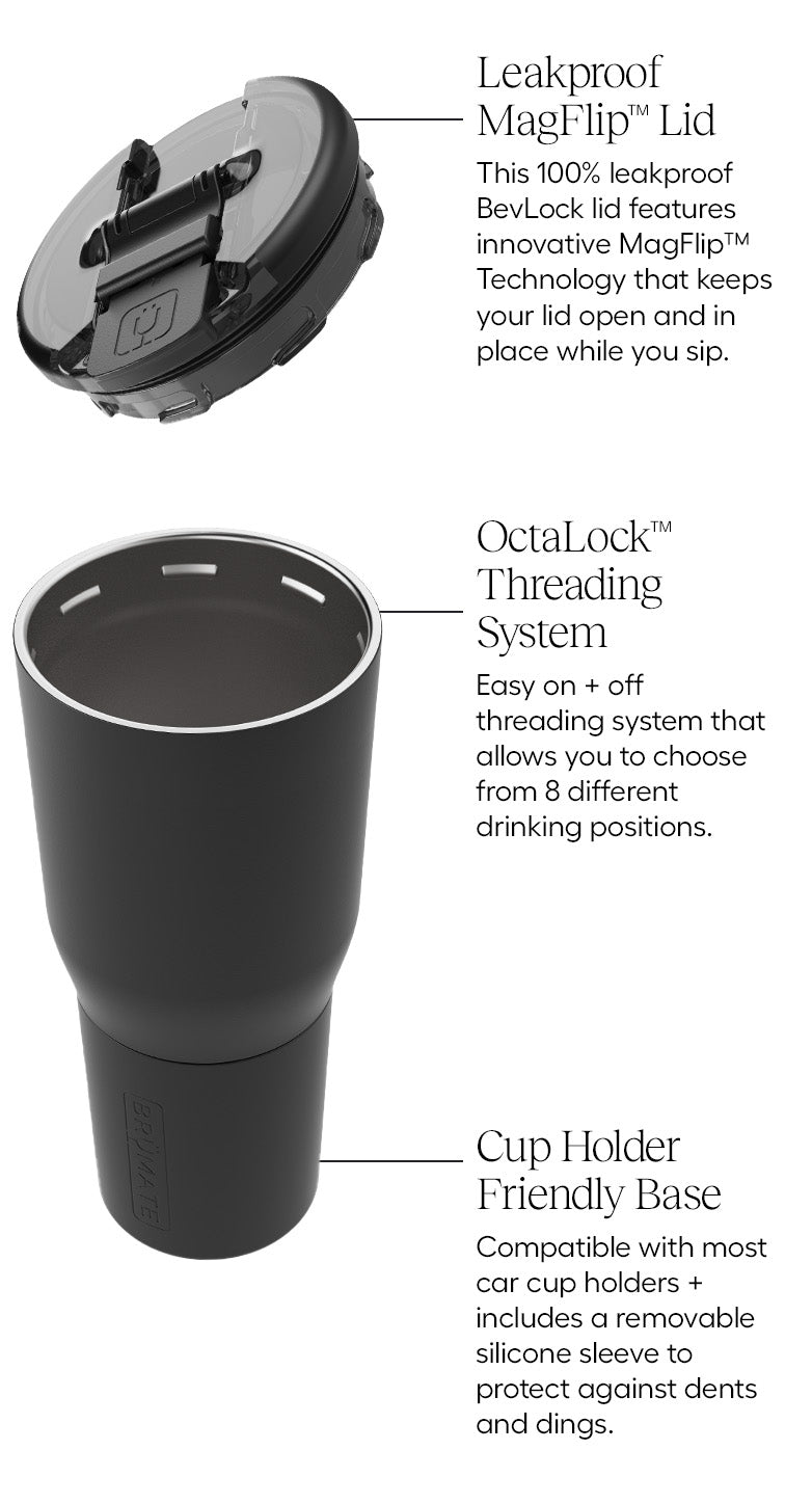 BruMate Nav 35 oz Leakproof Insulated Tumbler