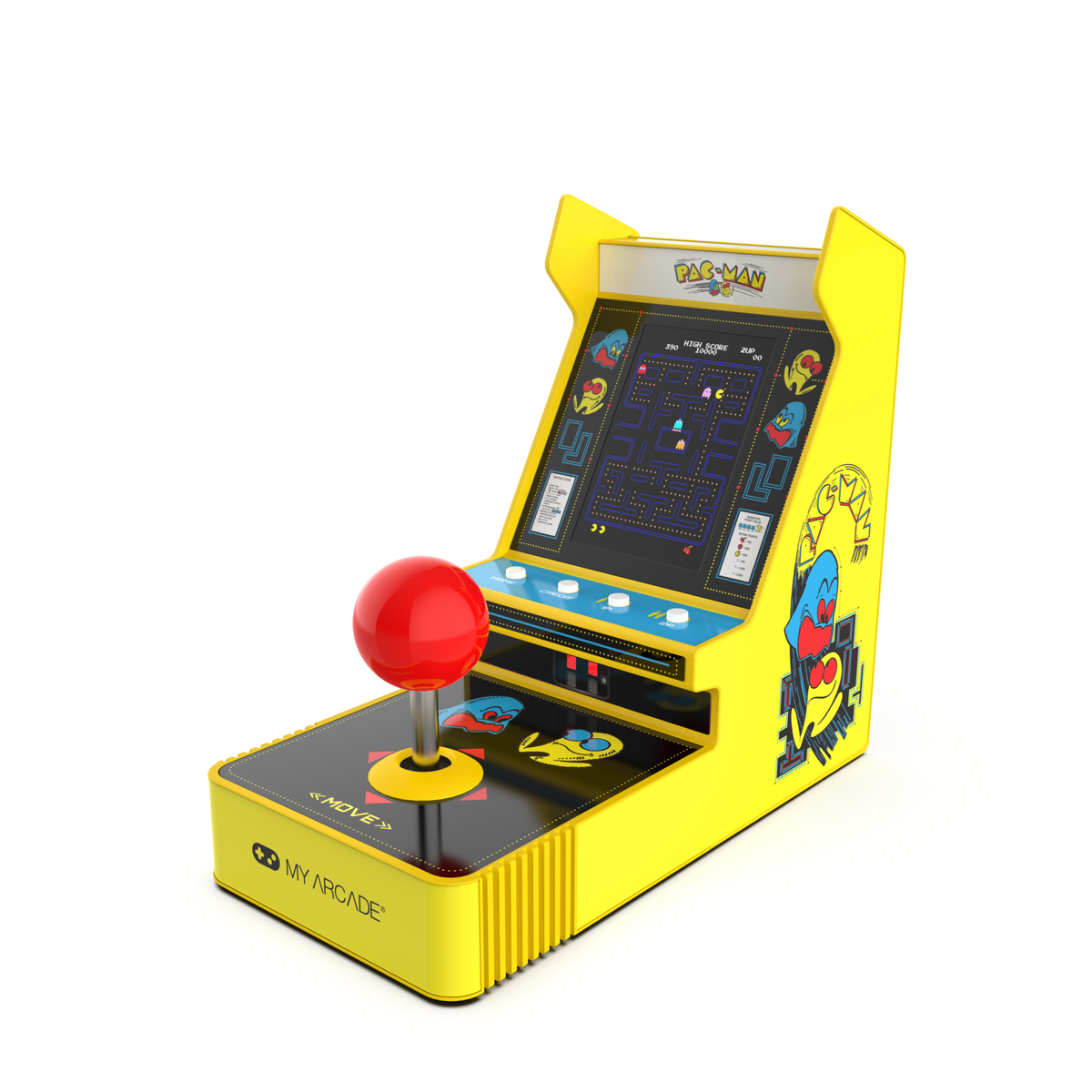 My Arcade Joystick Player 6.8" Pac-Man Portable Retro Arcade