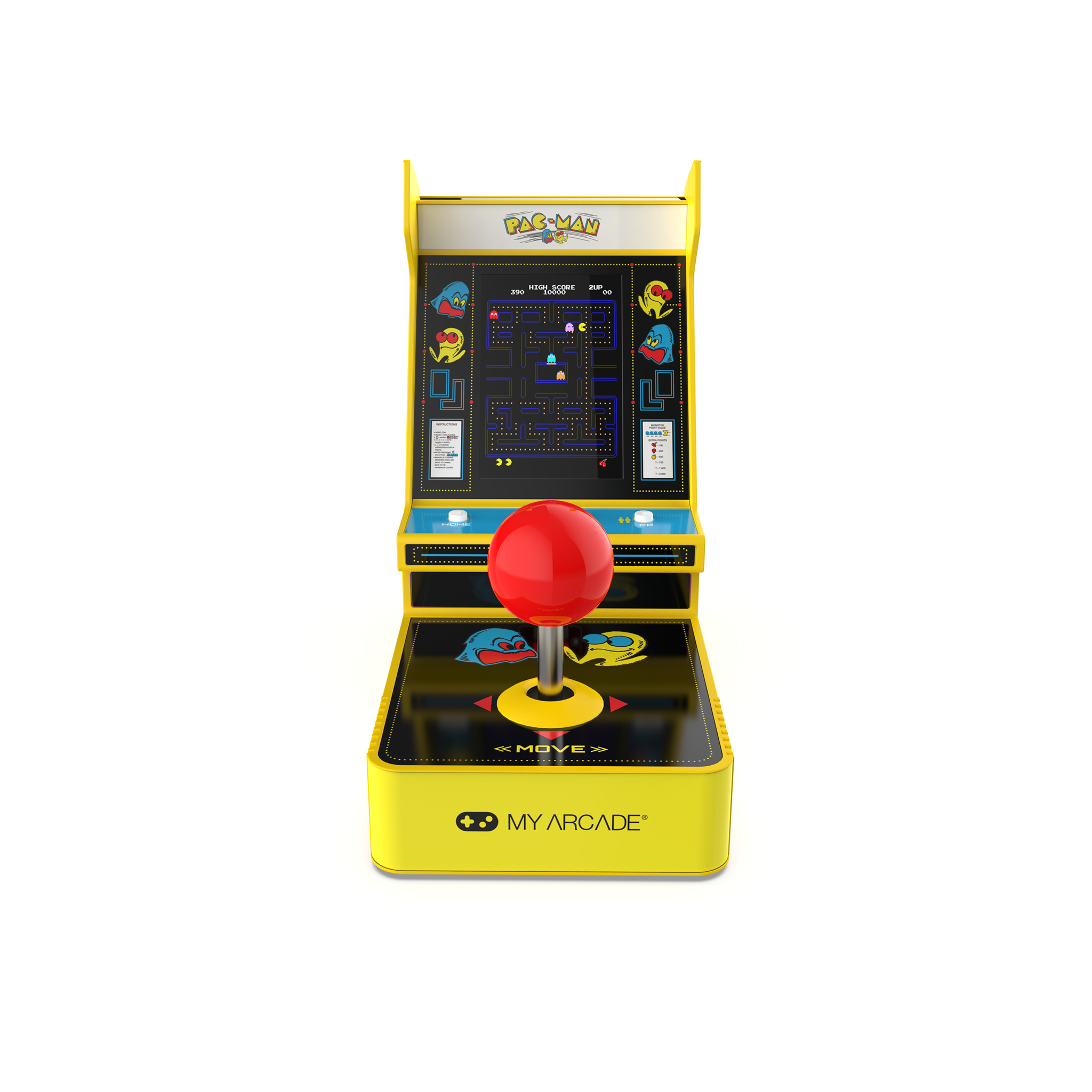 My Arcade Joystick Player 6.8" Pac-Man Portable Retro Arcade