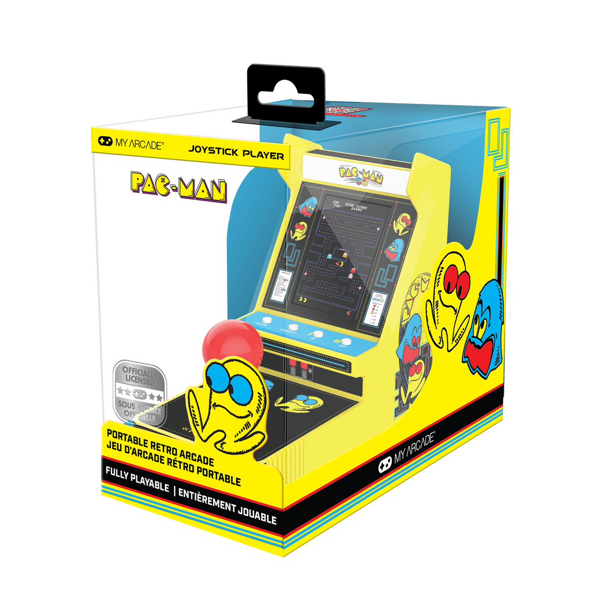 My Arcade Joystick Player 6.8" Pac-Man Portable Retro Arcade