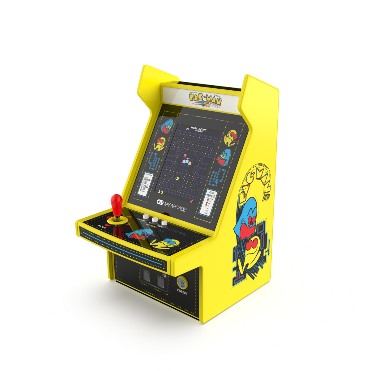 My Arcade Micro Player Pro 6.8" Pac-Man Retro Arcade & Pixel Pocket Tetris Bundle