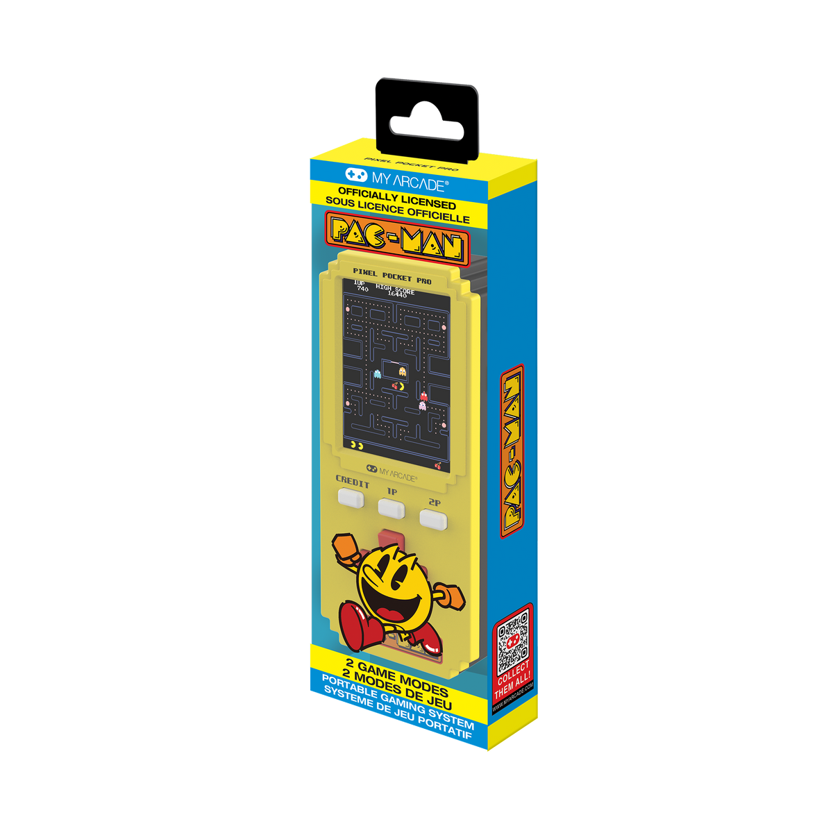 My Arcade Pixel Pocket Pro Pac-Man Portable Gaming System