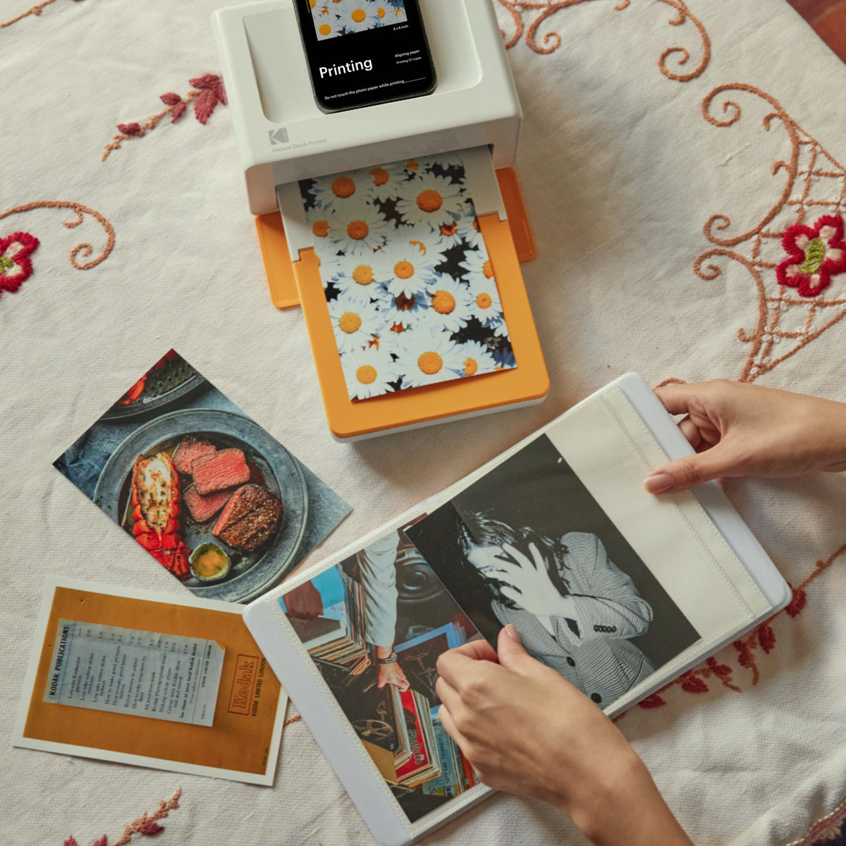 Kodak Dock 4x6 Photo Printer - White