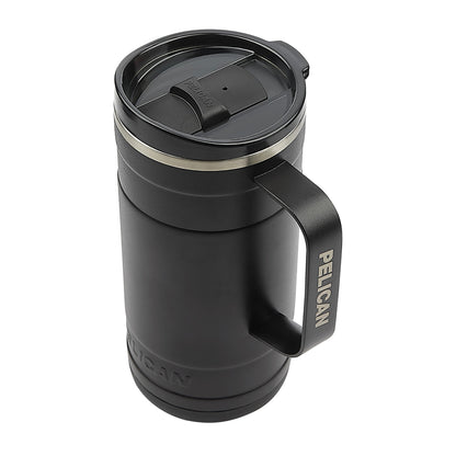 Pelican Ridge 18 oz Insulated Mug - Jet Black