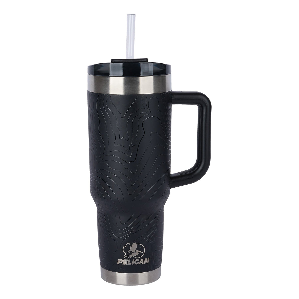 Pelican Porter 40 oz Insulated Tumbler - Jet Black Topo