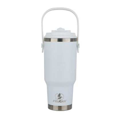 Pelican Porter Swing 30 oz Insulated Travel Tumbler - Bright White