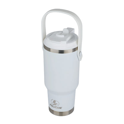 Pelican Porter Swing 30 oz Insulated Travel Tumbler - Bright White