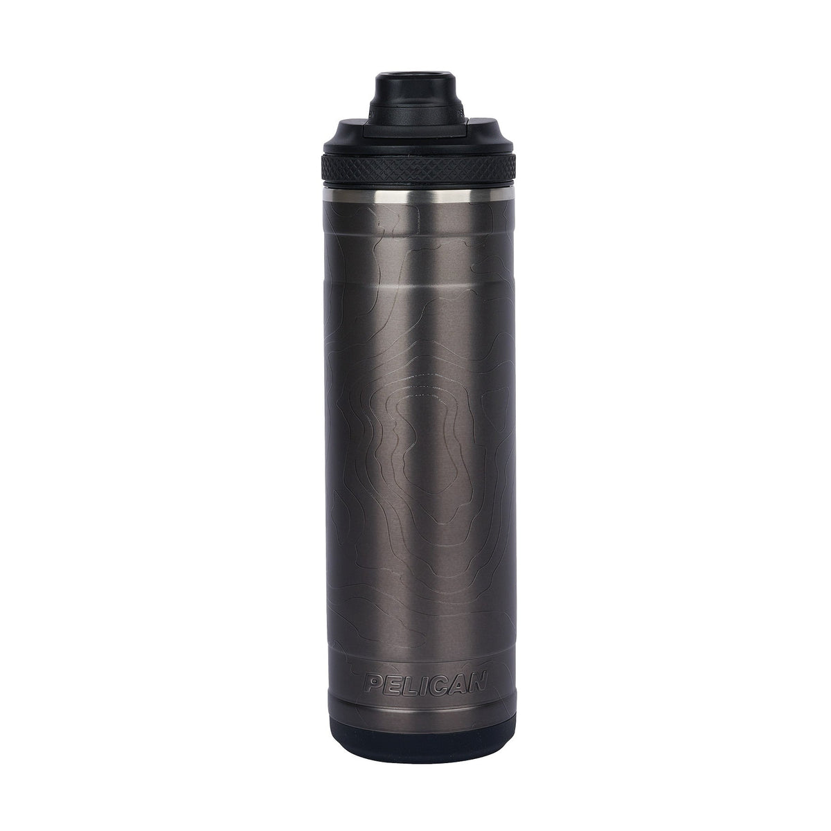 Pelican Pacific Chug 26 oz Insulated Water Bottle - Gunmetal
