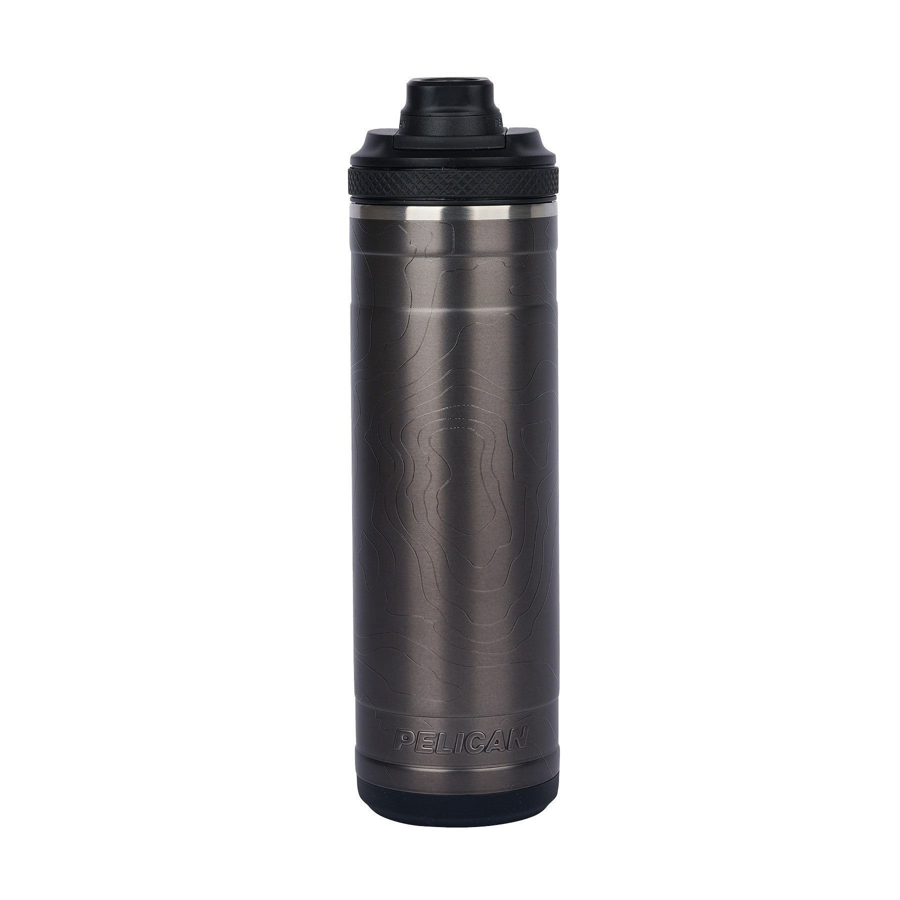 Pelican Pacific Chug 26 oz Insulated Water Bottle - Gunmetal