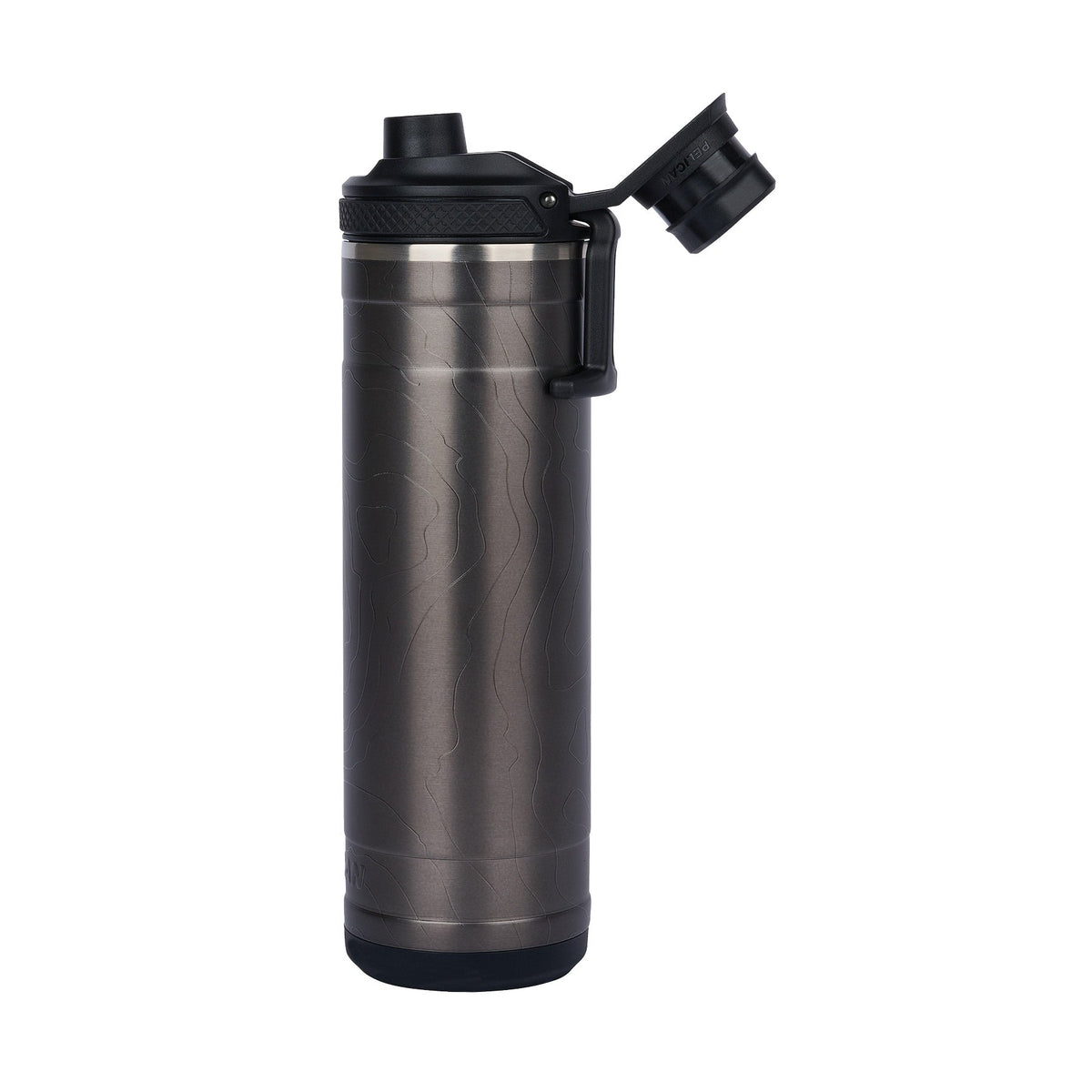 Pelican Pacific Chug 26 oz Insulated Water Bottle - Gunmetal