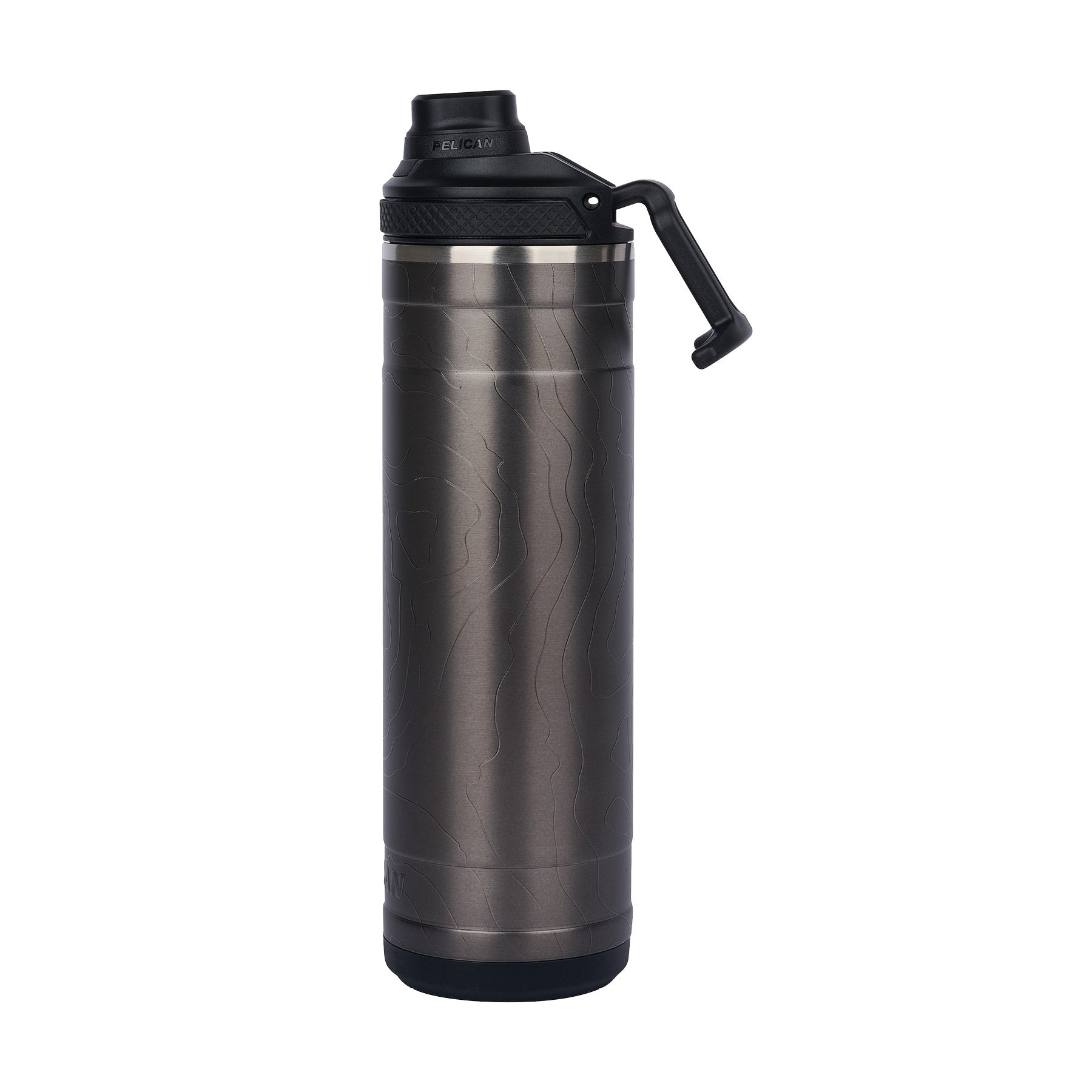 Pelican Pacific Chug 26 oz Insulated Water Bottle - Gunmetal