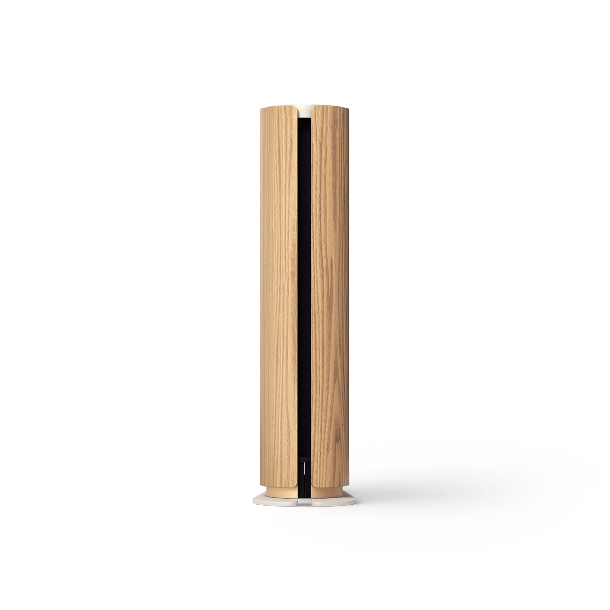 Bang & Olufsen Beosound Emerge Compact Wi-Fi Bookshelf Speaker - Gold Tone/Light Oak