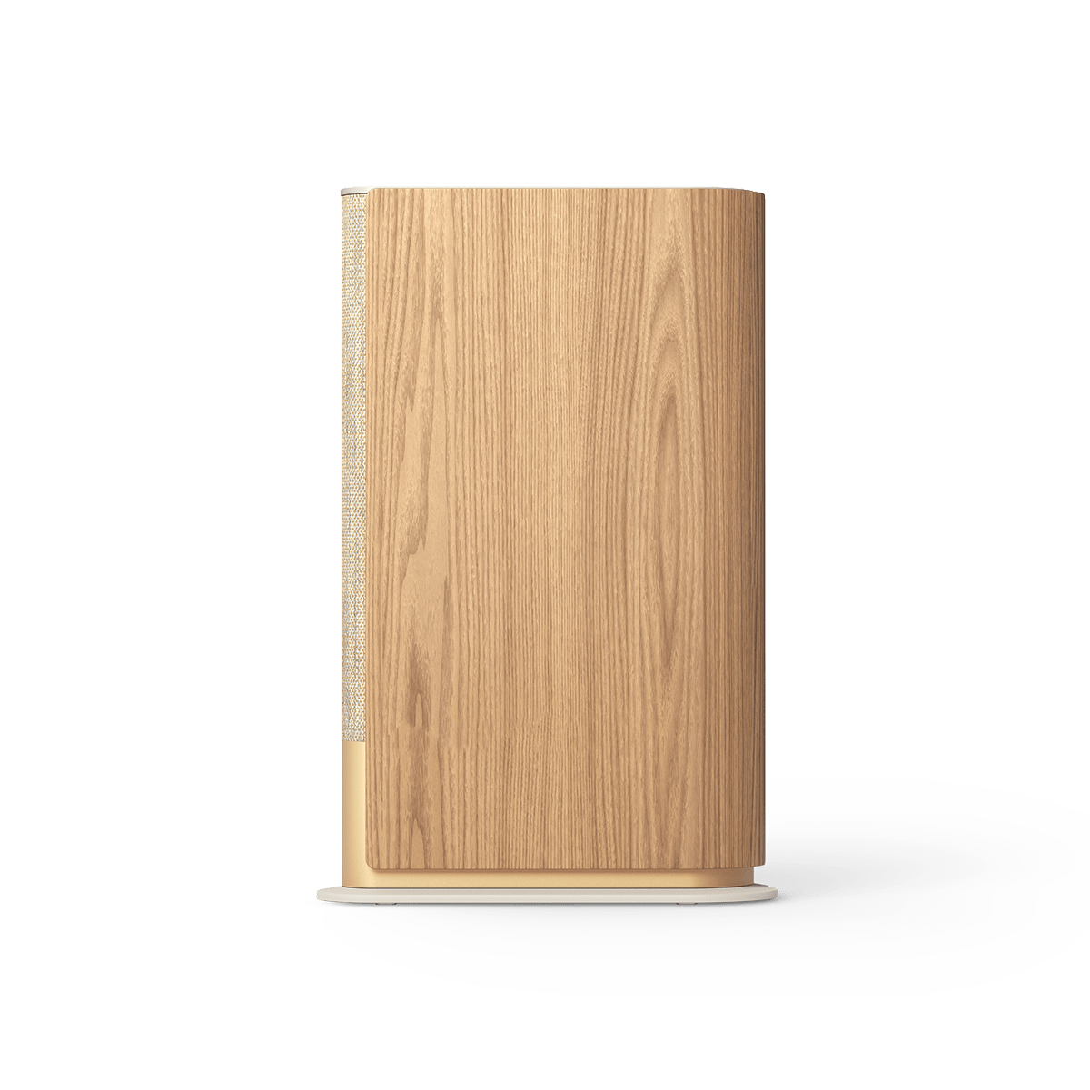 Bang & Olufsen Beosound Emerge Compact Wi-Fi Bookshelf Speaker - Gold Tone/Light Oak