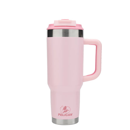 Pelican Porter Dual Lid 40 oz Insulated Tumbler - Blush