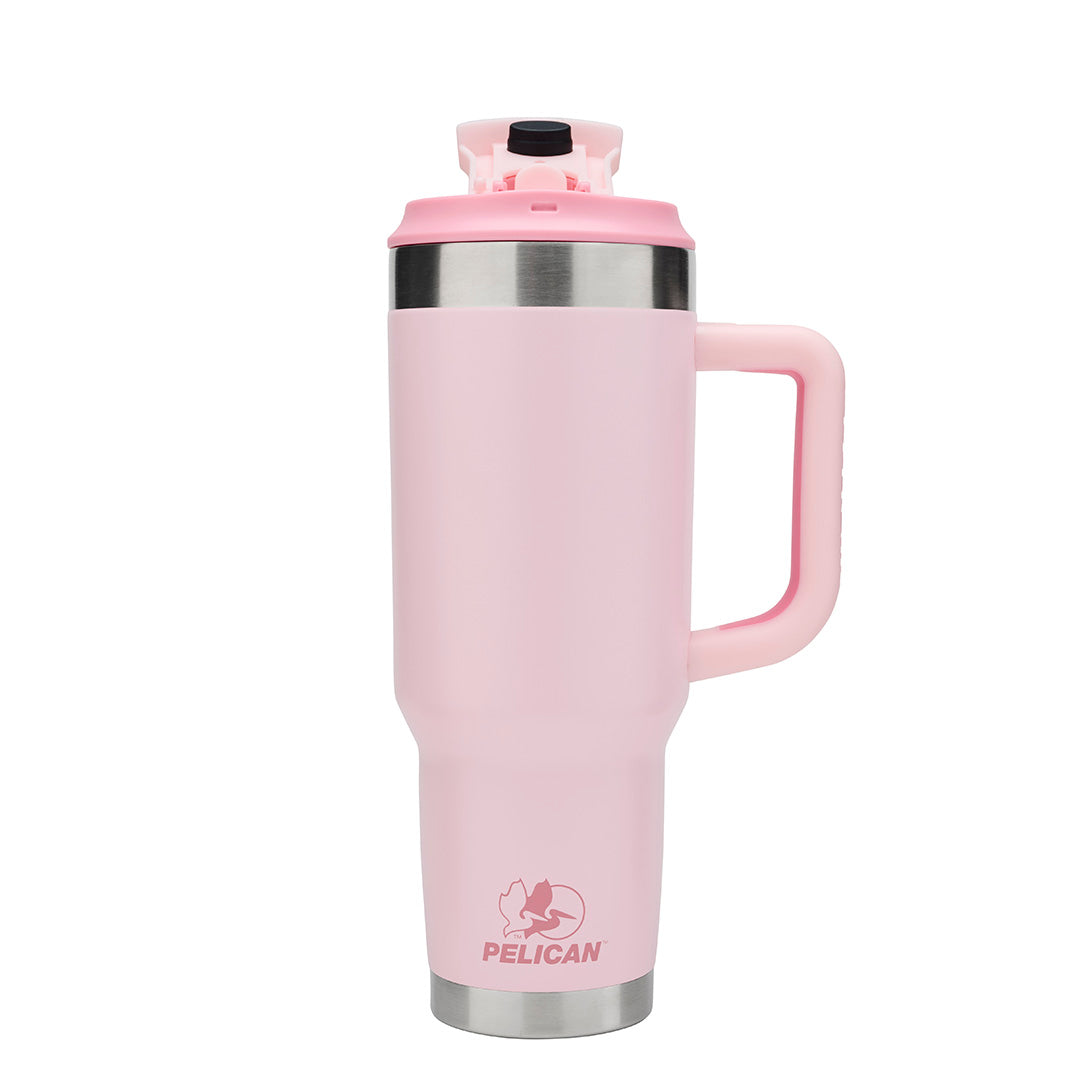 Pelican Porter Dual Lid 40 oz Insulated Tumbler - Blush